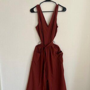 Athleta Wide-Leg Jumpsuit with Belt